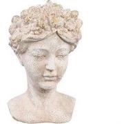 PTMD - Beeld Sherlene - Beige - 23x21.5x36cm