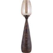 PTMD - Windlicht Midi - Bruin - 20x20x100cm