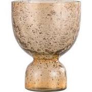 PTMD - Theelicht Laurynn - Oranje - 16x16x20cm