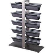 PTMD - Wijnrek Davitt - Zwart - 45x18x61cm