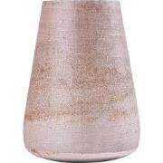 PTMD - Windlicht Komal - Roze - 19x19x25cm