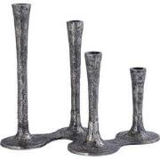 PTMD - Kandelaar Lynette - Zilver - 34x21x30cm