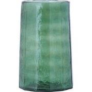 PTMD - Windlicht Pernella - Groen - 17.5x17.5x27.5cm