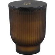 PTMD - Geurkaars Elements - Bruin - 10x10x12.5cm