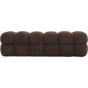 PTMD - Bankje Teddy - Bruin - 160x45x43cm