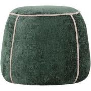 PTMD - Poef Napoli - Groen - 50x50x40cm