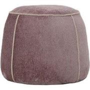 PTMD - Poef Napoli - Roze - 50x50x40cm