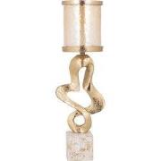 PTMD - Kandelaar Sianaine - Goud - 11.5x11.5x43cm