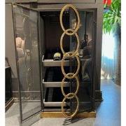 PTMD - Kast Riho - Zwart - 60x38x110cm