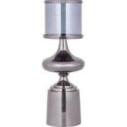 PTMD - Windlicht Uvira - Zwart - 15x15x43cm