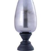 PTMD - Windlicht Qez - Zwart - 20x20x44cm