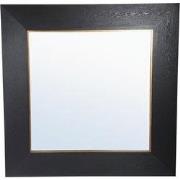 PTMD - Spiegel Tiess - Zwart - 139.5x4x139.5cm