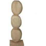 PTMD - Beeld Kodey - Beige - 25.5x20x80cm