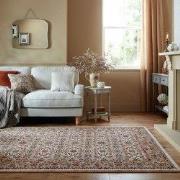 Laagpolig Klassiek Vloerkleed - Vintage - Sandford - Creme - 120 x 170...