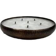 PTMD - Kaars Bunty - Bruin - 43.5x43.5x6.5cm