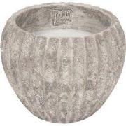 PTMD - Kaars Yasmeene - Beige - 20x20x16cm