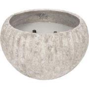 PTMD - Kaars Yasmeene - Beige - 29x29x18cm