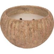 PTMD - Kaars Yasmeene - Bruin - 29x29x18cm