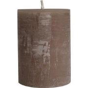 PTMD - Kaars Rustic Outdoor - Beige - 15x15x20cm