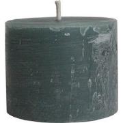 PTMD - Kaars Rustic Outdoor - Groen - 15x15x12cm