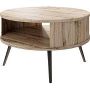 Meubella - Salontafel Riley - Eiken - 76 cm