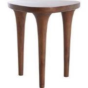 Light & Living - Bijzettafel ZULIO - Ø48x50 cm - Bruin