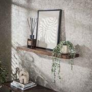 Wandplank Noa 90 cm Massief Acaciahout Drift Brown