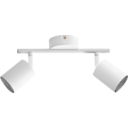 NYANDO - Plafondlamp set van 2 - Wit - Metaal