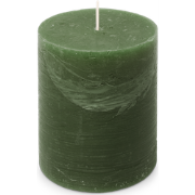 Rustiek Kaars 100/130mm-donkergroen