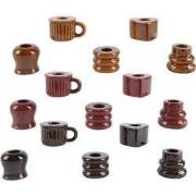 Kandelaar porselein d5h5 cm a15