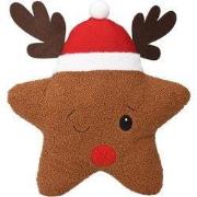 Kussen rendier ster vorm 43 cm