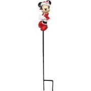 Garden Stake Christmas Minnie