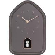 Karlsson - Wandklok Modern Kitty - Earth brown- Ø29,1cm