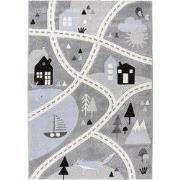 Kindervloerkleed Happy Verkeer – Zacht vloerkleed – Speelkleed voor Ki...