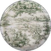 Clayre & Eef Onderzetters voor Glazen Ø 11x1 cm Wit Metaal