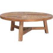 DTP Home Coffee table Monastery round,35xØ90 cm, 3,5 cm top, recycled ...