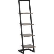 JOPLIN - Boekenkast - Zwart - Vezelplaat