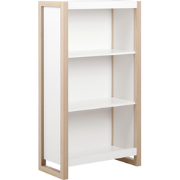 JOHNSON - Boekenkast - Lichthout/Wit - Vezelplaat