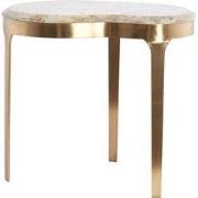 Bijzettafel Giulio - Bruin - Ø51x48cm