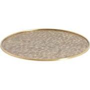 Schaal Manarola - Brons - Ø51x1cm