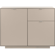 Commode met 2 deuren, 1 lade in zandkleur L120 cm - VIKA