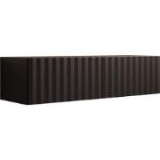 Meubella - TV-Meubel Angelina - Zwart - 128 cm