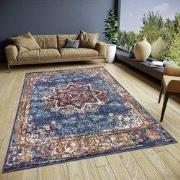 Vintage vloerkleed - Maderno Blauw / Multi - 120 X 170 CM