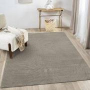 Japandi vloerkleed - Mystic Grooves Taupe - 140x200 cm