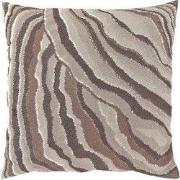 Kussen ezra 45x45 cm rocky brown