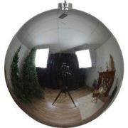 Kerstballen kunststof d14 cm ijsblw