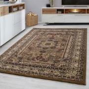 Marrakesh Nahal Oosters Vloerkleed Beige – Laagpolig Tapijt- 80x150 CM