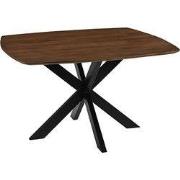 LABEL51 Eetkamertafel Blake - Nature - Mangohout - 130 cm - Rond