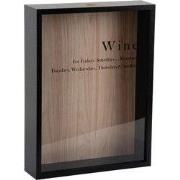 Wanddecoratie Momentum Box - Zwart - 8x30x40cm