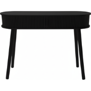Side Table - Black  - MDF - 100x33x76cm